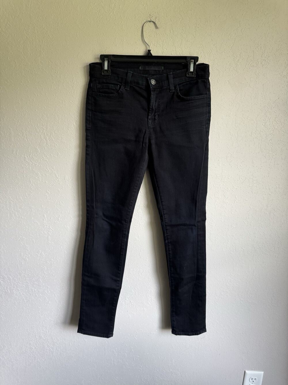 J Brand Dark Wash Blue Denim Shadow The Skinny Jeans Womens 27 Casual Stretch
